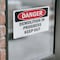 Signmission Demolition In Progress Keep Out Danger Sign, Vinyl Decal, 10in W x 7in L, 2PK OS-2PACK-DS-D-710-L-1835 - alternate 5